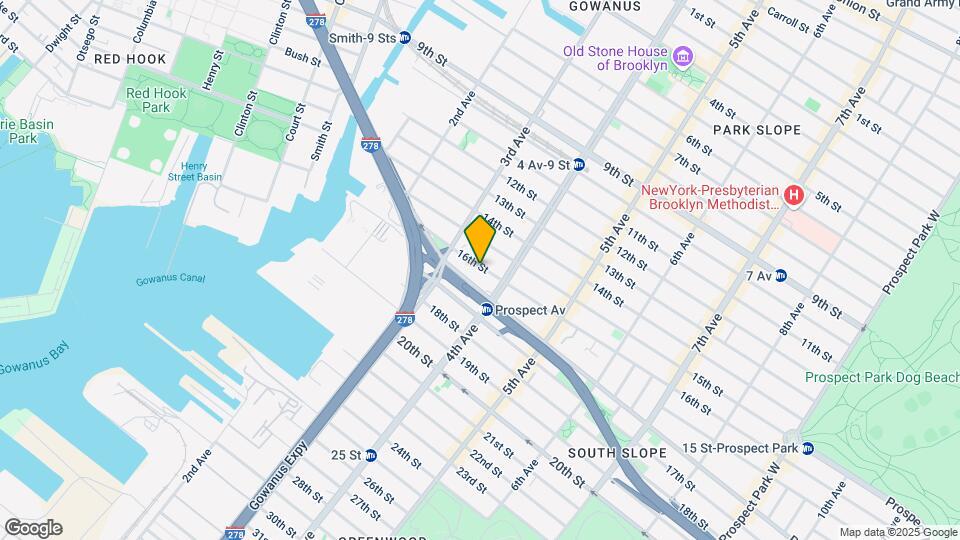 86 16th Street Mapa y Detalles de la Ubicación