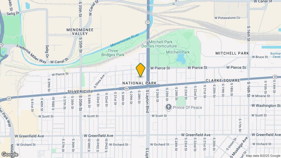 748 S 28th St Map and Location Details