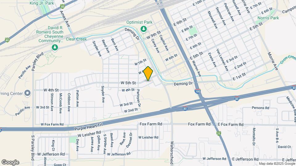 513 W 5th St Map and Location Details