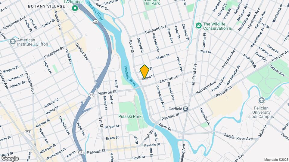 14 Grand St, Unit 1 Map and Location Details