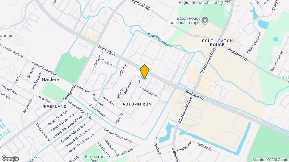 9455 Pecan Tree Dr Map and Location Details