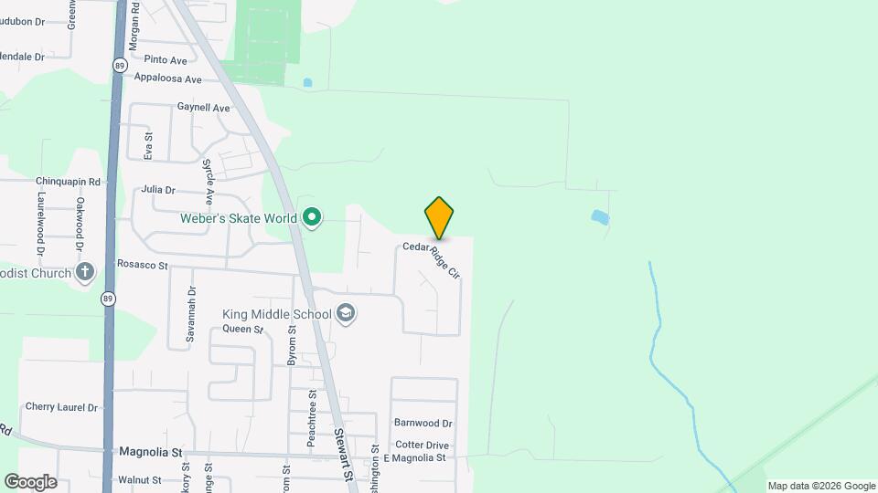 6875 Cedar Ridge Cir Map and Location Details