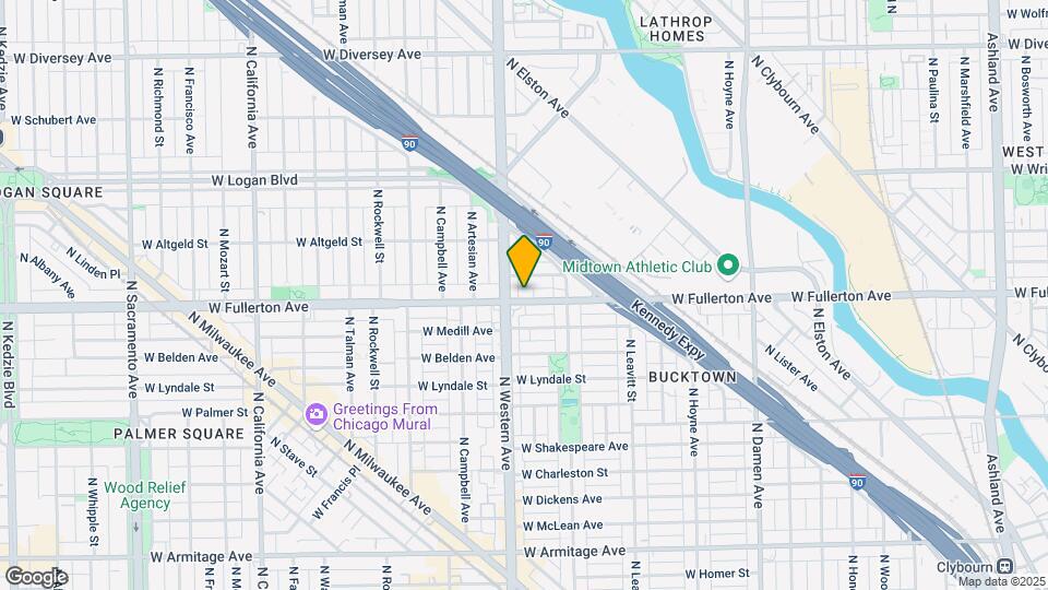2340 W Fullerton Ave, Unit 2 Mapa y Detalles de la Ubicación