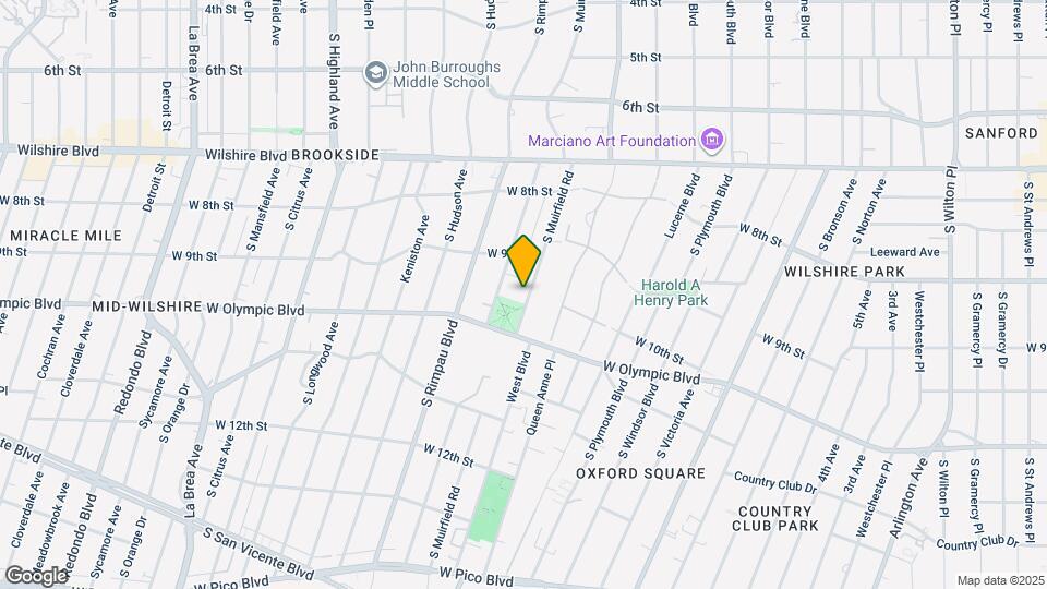 949 S Muirfield Rd Map and Location Details