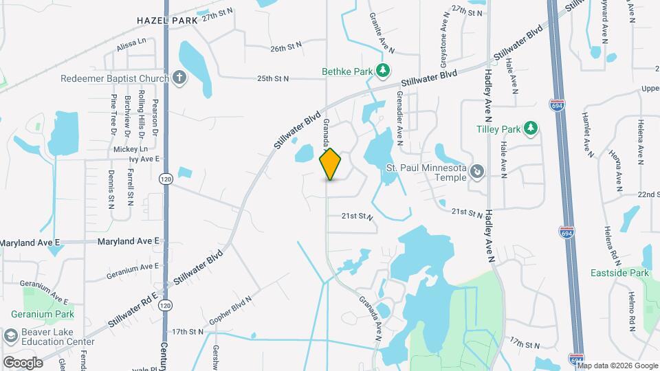 6511 Upper 22nd St N Map and Location Details