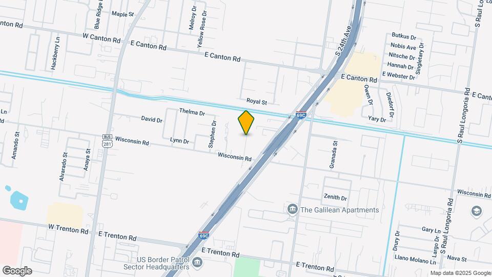 3421 S Kerala Ave Map and Location Details