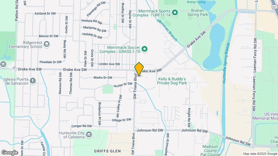 3801 SW Triana Blvd Map and Location Details
