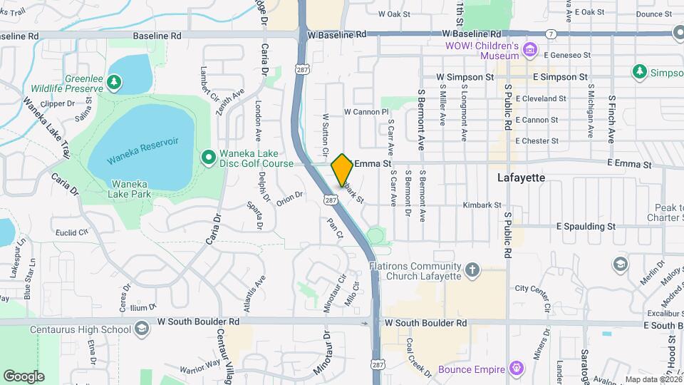 710 Snowberry Ct Map and Location Details