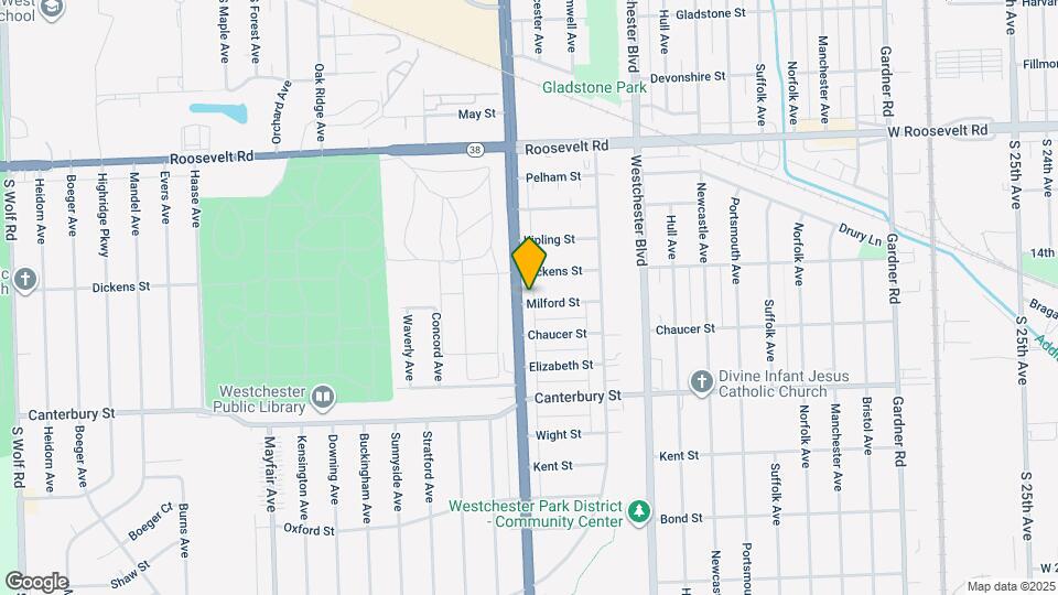 10350 Milford St Map and Location Details