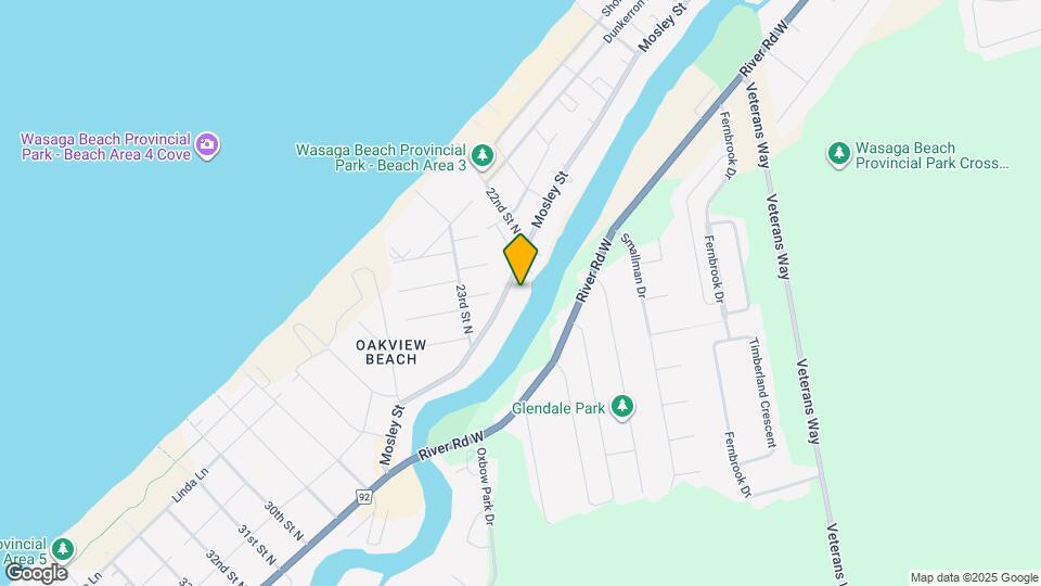 1067 Mosley St Map and Location Details