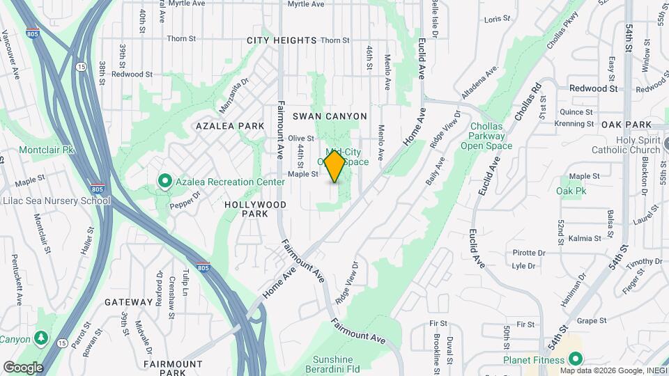 2563 Roseview Pl Mapa y Detalles de la Ubicación