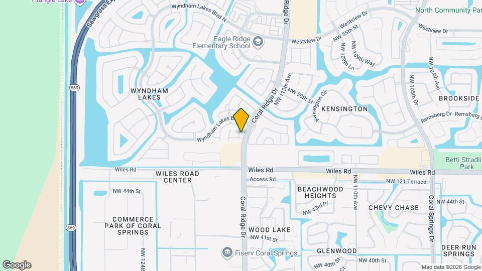 4777 NW 116th Terrace Map and Location Details