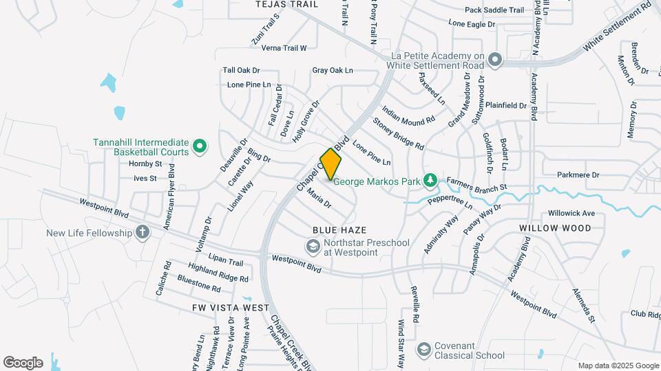 10236 Westward Dr Map and Location Details
