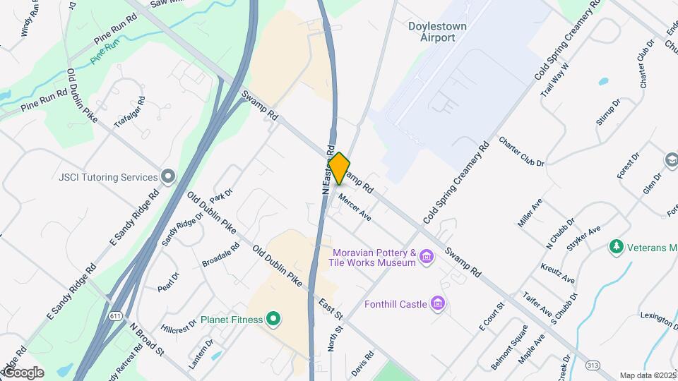 659 N Main St Map and Location Details