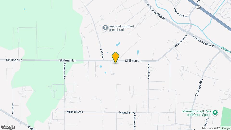 1411 Skillman Ln Map and Location Details