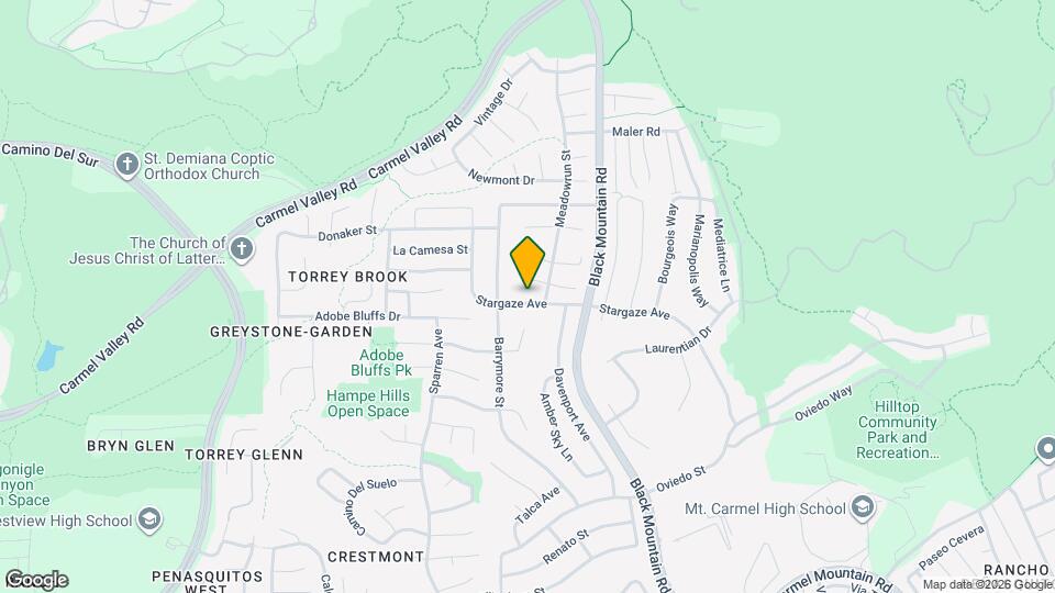 9062 Stargaze Ave Map and Location Details