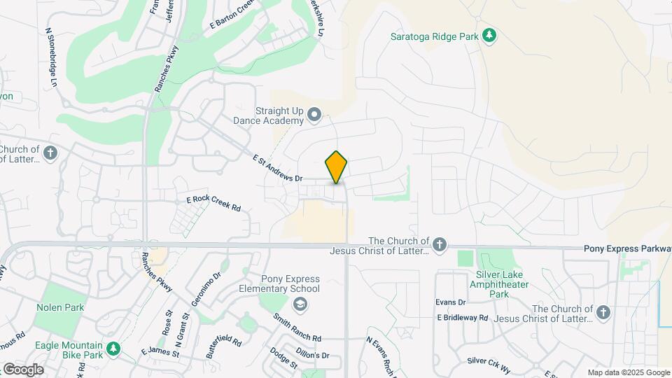 8192 N Boulder Ln Map and Location Details