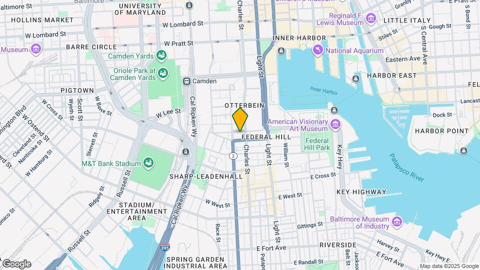12 W Montgomery St Map and Location Details