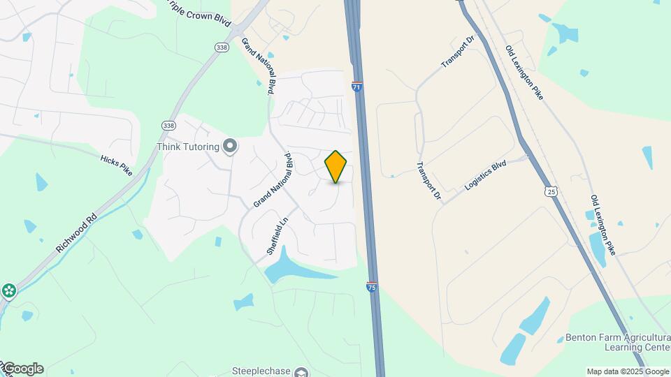 617 Radnor Ln Mapa y Detalles de la Ubicación