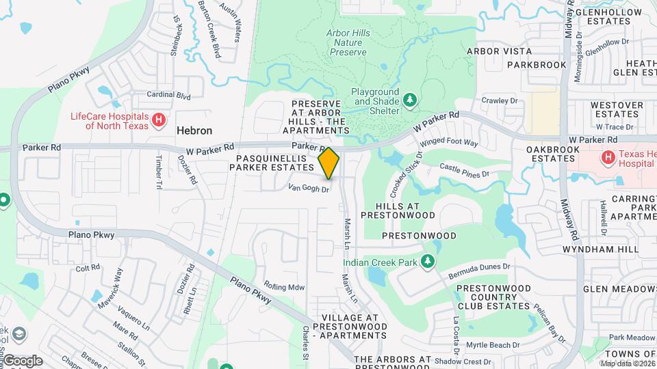 7001 Van Gogh Dr Map and Location Details