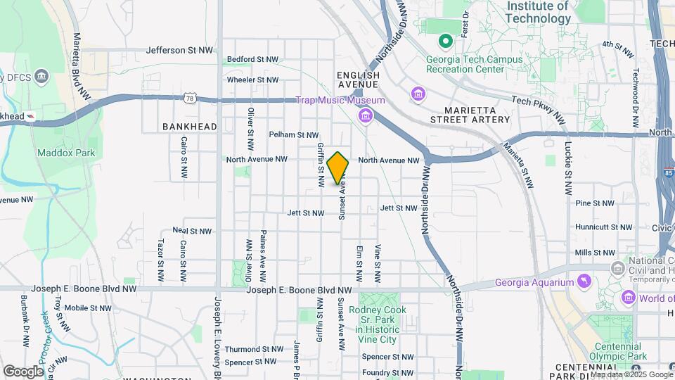 695 Cameron M Alexander Blvd NW Map and Location Details