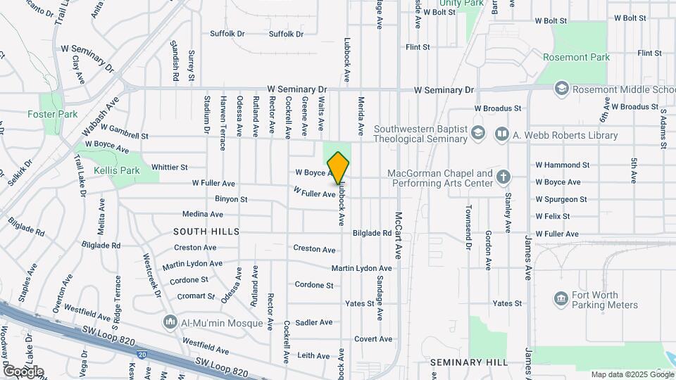 2700 W Fuller Ave Map and Location Details