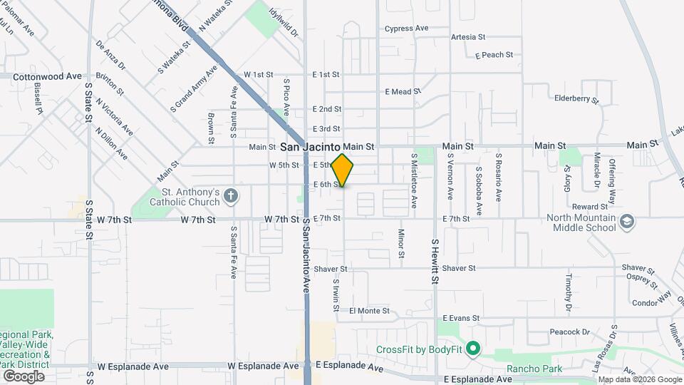 618 S Jordan Ave, Unit 115 Map and Location Details