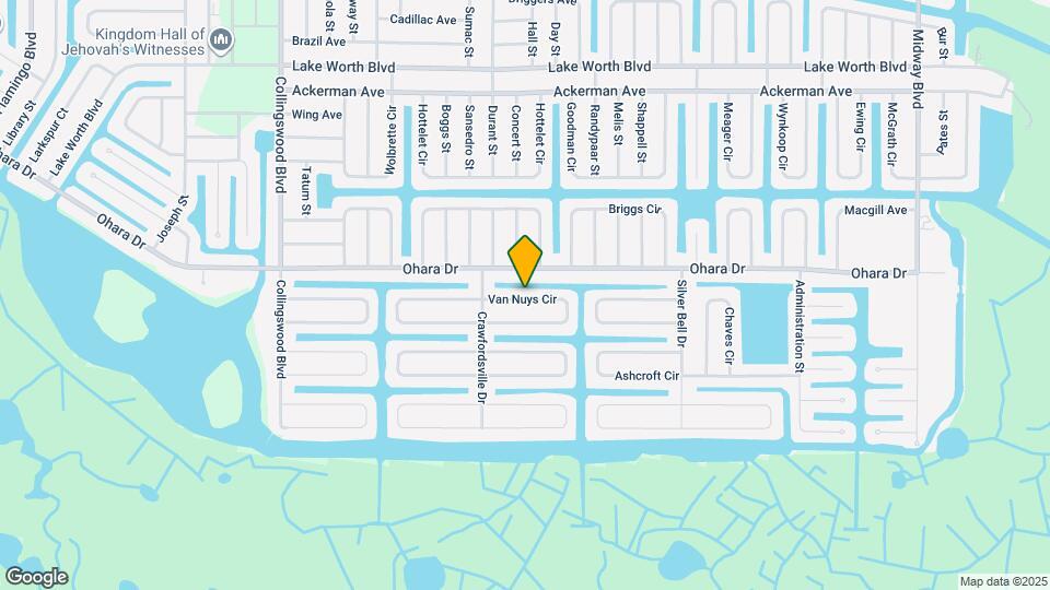 18686 Van Nuys Cir Map and Location Details
