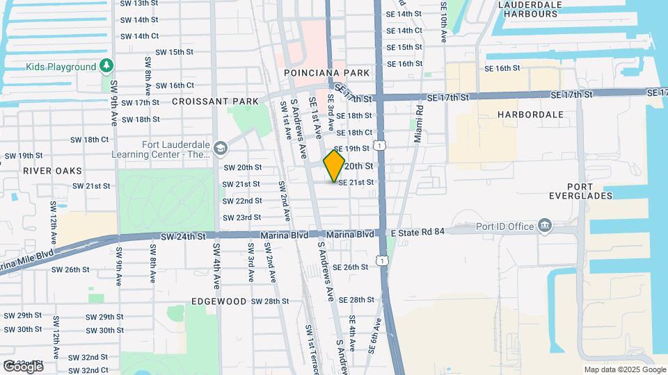 208 SE 21st St Map and Location Details