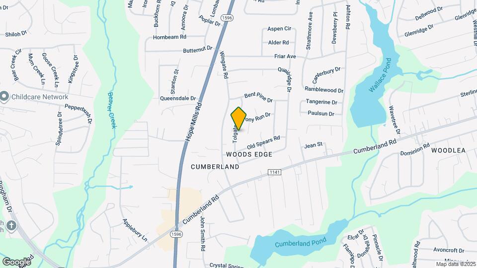 2231 Tolgate Rd Map and Location Details