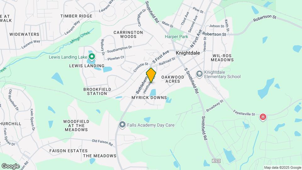 201 Heathwick Dr Map and Location Details