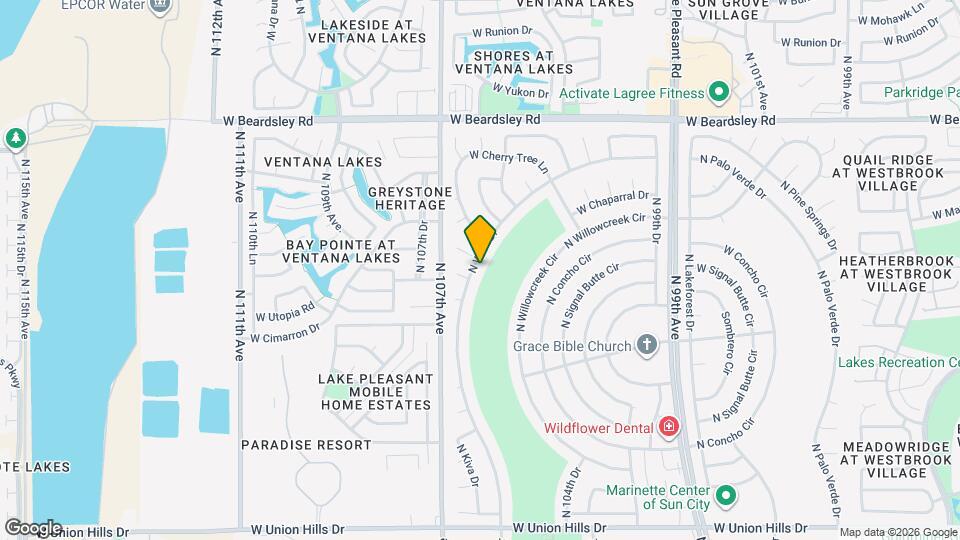 19605 N Welk Dr Map and Location Details