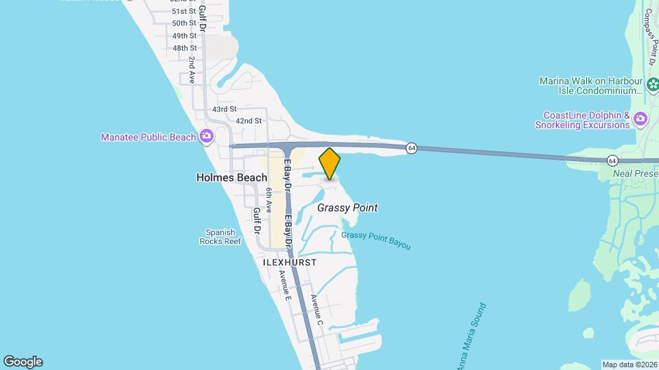 3601 E Bay Dr Map and Location Details