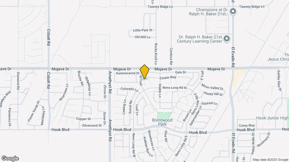 15221 Hallmark Ln Map and Location Details