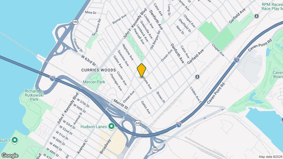 93 Ocean Ave Map and Location Details