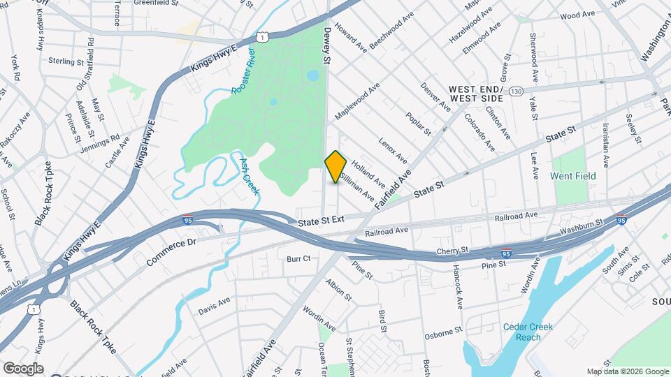 75 Ash St Map and Location Details