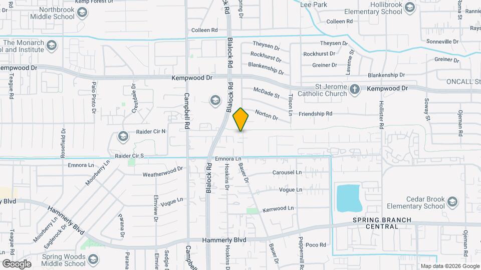 9402 Alcott Dr Map and Location Details