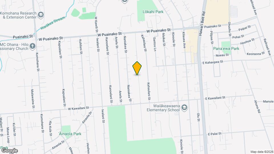 230 Nohea St Map and Location Details