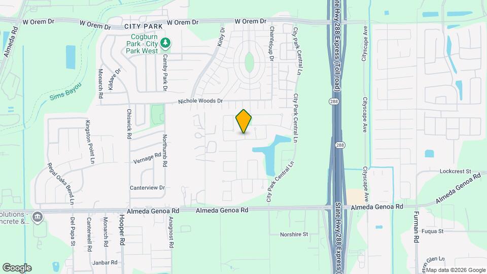 1610 City Nights Wy Map and Location Details