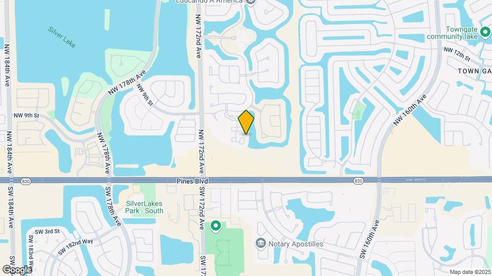677 NW 170th Terrace Map and Location Details
