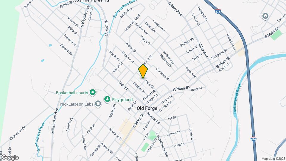 302 Vine St Map and Location Details