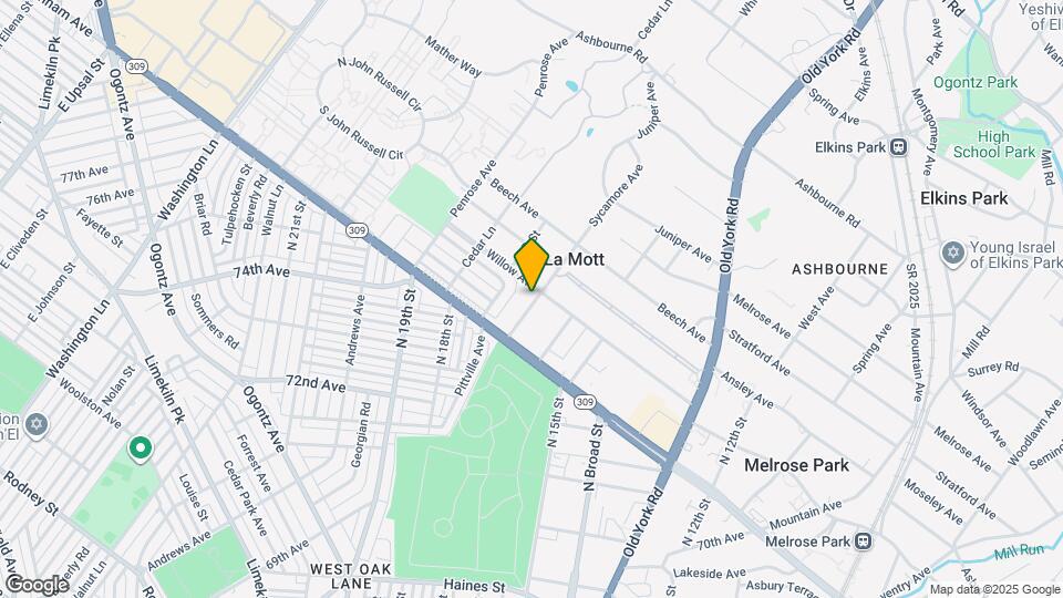 7330 Sycamore Ave Map and Location Details