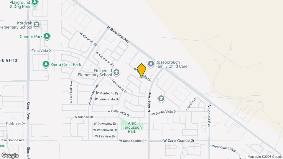 2386 W Calle Celeste Dr Map and Location Details