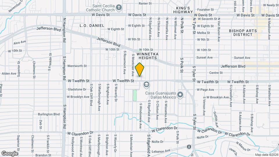 407 S Windomere Ave Map and Location Details