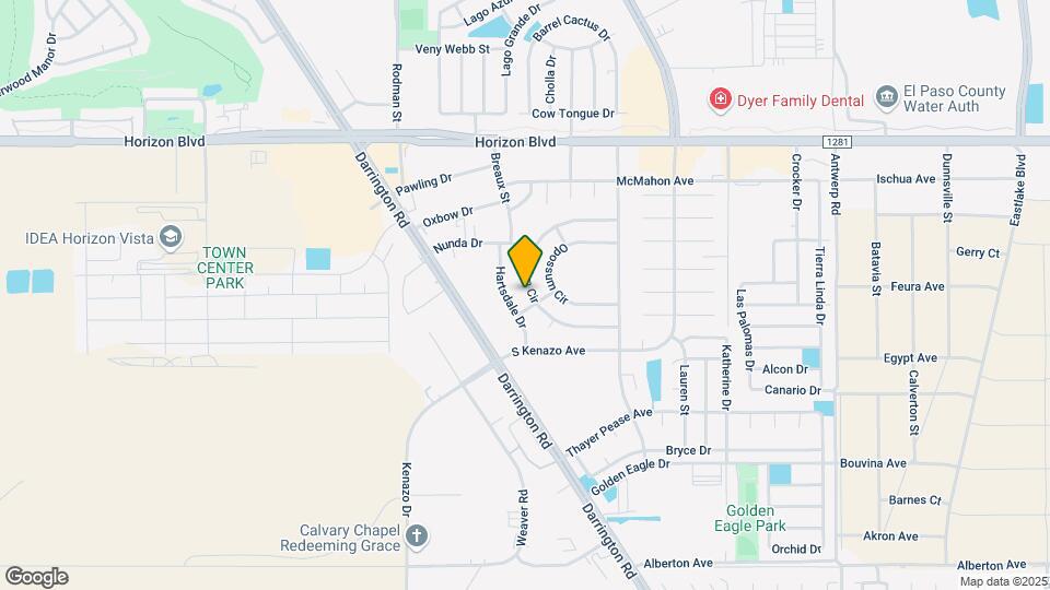 1587 Catham Cir Map and Location Details