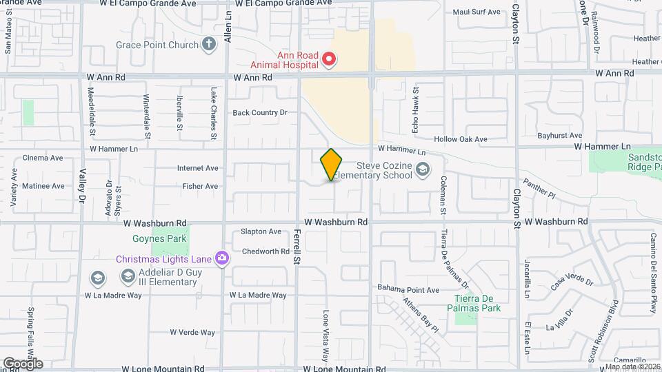 3101 Honeysuckle Ave Mapa y Detalles de la Ubicación