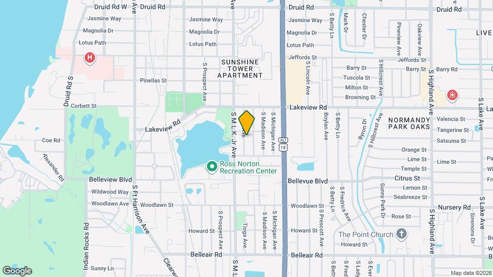 1363 Tioga Ave Map and Location Details