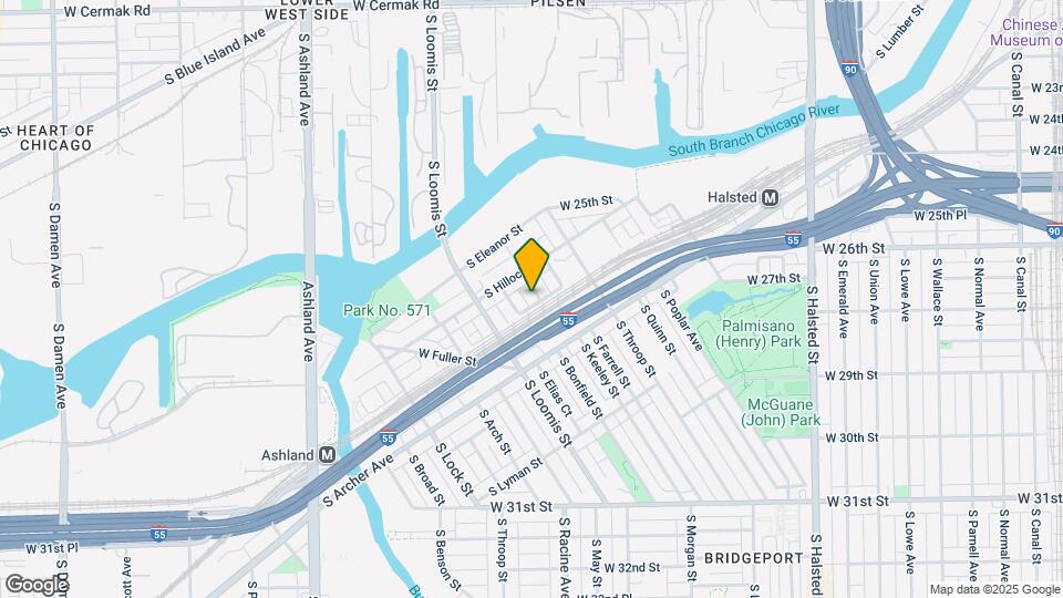 2724 S Crowell St Map and Location Details