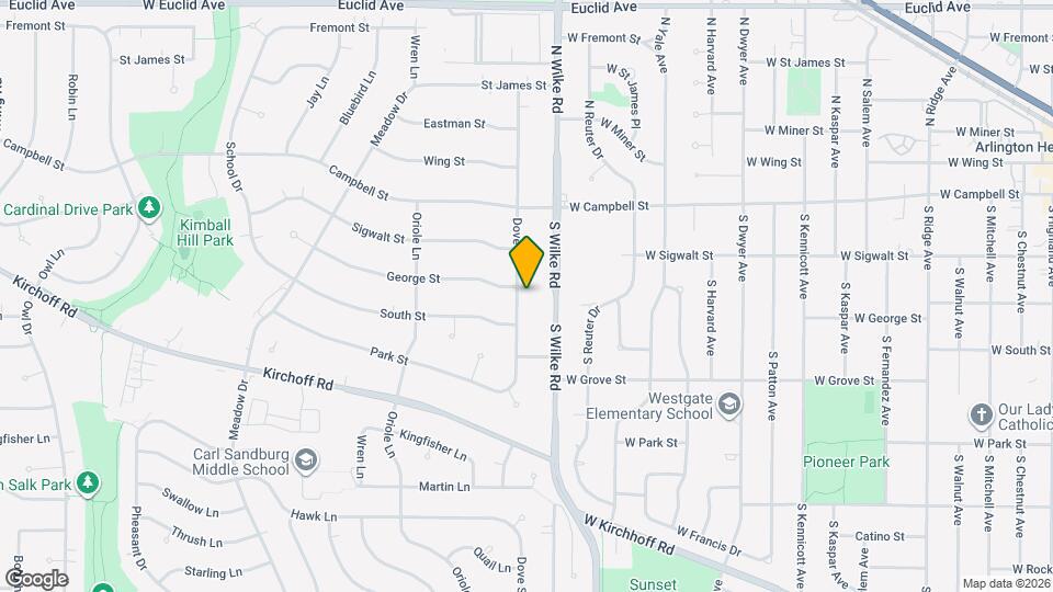 2802 Dove St Map and Location Details