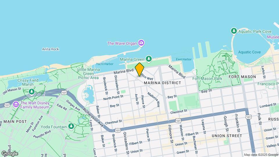 190 Cervantes Blvd Mapa y Detalles de la Ubicación